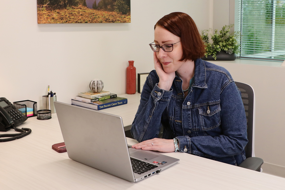 branding photo in private office hillsboro oregon