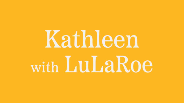 Kathleen with LuLaRoe